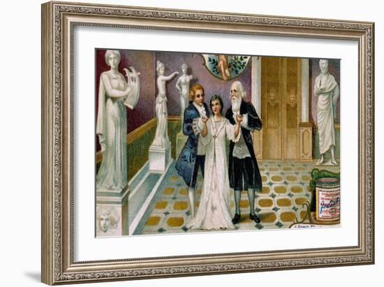 Illustration for Act III, Scene IX of Mignon-Charles Louis Ambroise Thomas-Framed Giclee Print