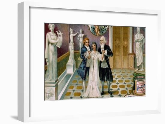 Illustration for Act III, Scene IX of Mignon-Charles Louis Ambroise Thomas-Framed Giclee Print