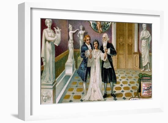 Illustration for Act III, Scene IX of Mignon-Charles Louis Ambroise Thomas-Framed Giclee Print