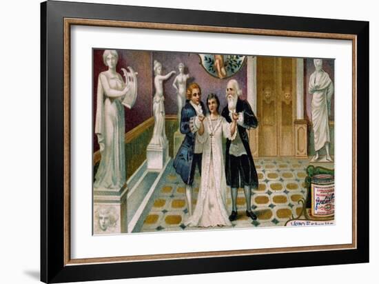 Illustration for Act III, Scene IX of Mignon-Charles Louis Ambroise Thomas-Framed Giclee Print