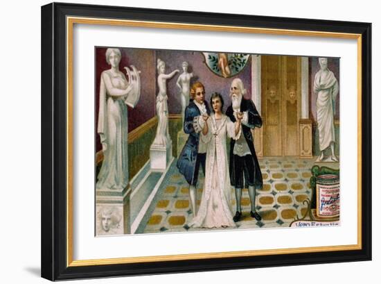 Illustration for Act III, Scene IX of Mignon-Charles Louis Ambroise Thomas-Framed Giclee Print