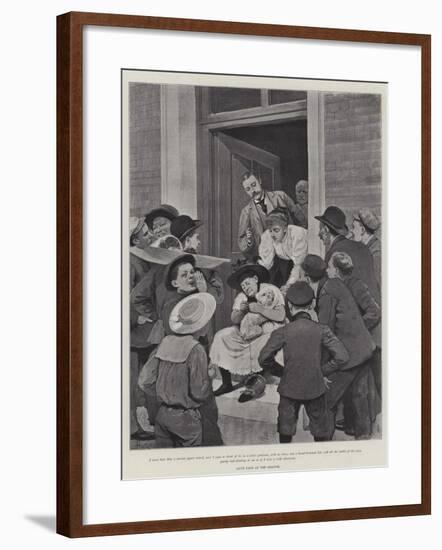 Illustration for Aunt Jane at the Seaside, by the Late Lord Brabourne-Amedee Forestier-Framed Giclee Print