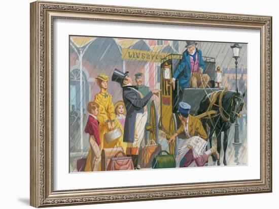 Illustration for Black Beauty-Severino Baraldi-Framed Giclee Print