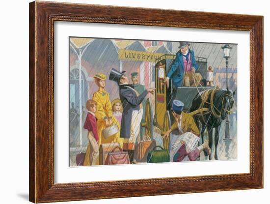 Illustration for Black Beauty-Severino Baraldi-Framed Giclee Print