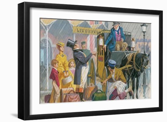 Illustration for Black Beauty-Severino Baraldi-Framed Giclee Print