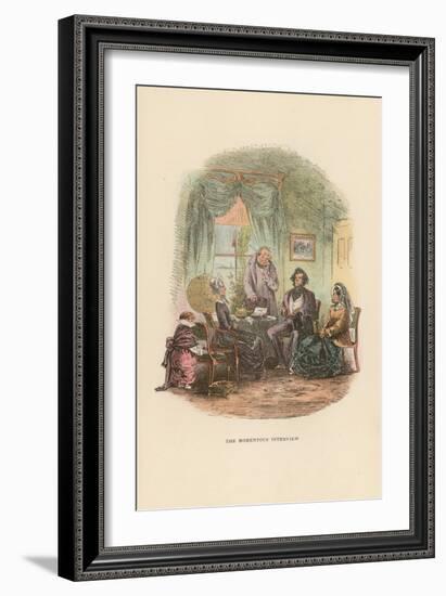 Illustration for David Copperfield-Hablot Knight Browne-Framed Giclee Print