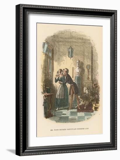 Illustration for Dombey and Son-Hablot Knight Browne-Framed Giclee Print