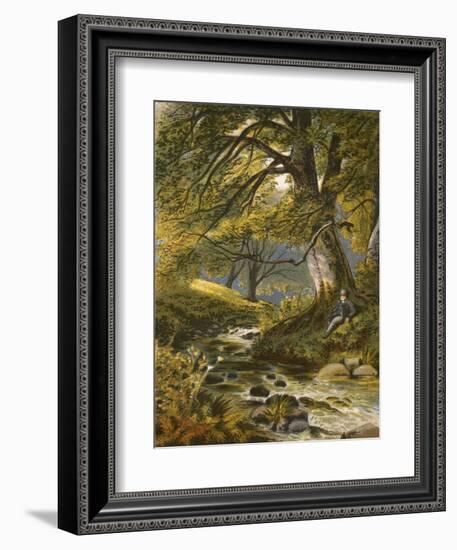 Illustration for Gray's Elegy-English School-Framed Giclee Print