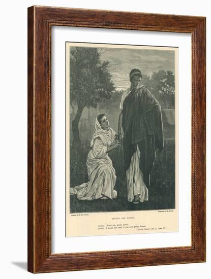 Illustration for Julius Caesar-Henry Marriott Paget-Framed Giclee Print