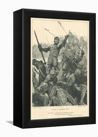 Illustration for King Richard III-Arthur Hopkins-Framed Premier Image Canvas