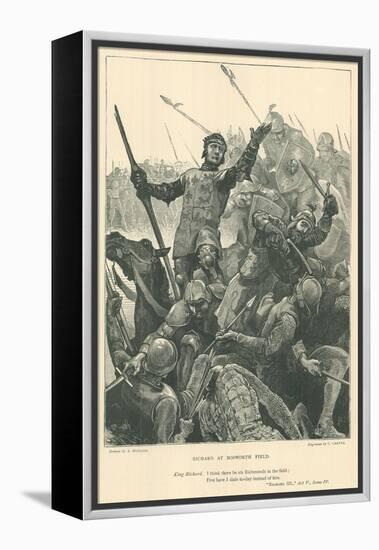 Illustration for King Richard III-Arthur Hopkins-Framed Premier Image Canvas