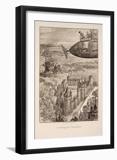 Illustration for Le Vingtième Siècle: La Vie Électrique-Albert Robida-Framed Giclee Print