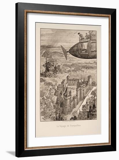 Illustration for Le Vingtième Siècle: La Vie Électrique-Albert Robida-Framed Giclee Print