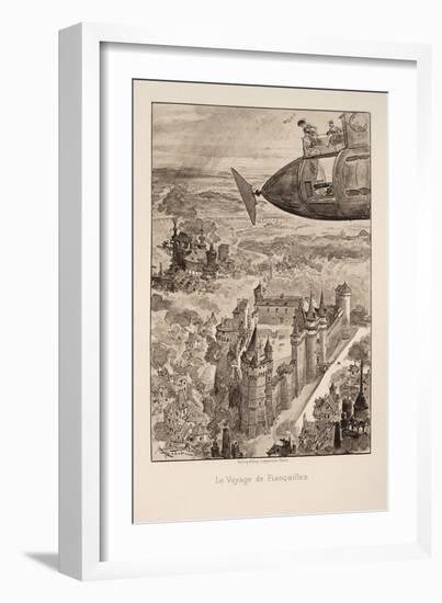 Illustration for Le Vingtième Siècle: La Vie Électrique-Albert Robida-Framed Giclee Print