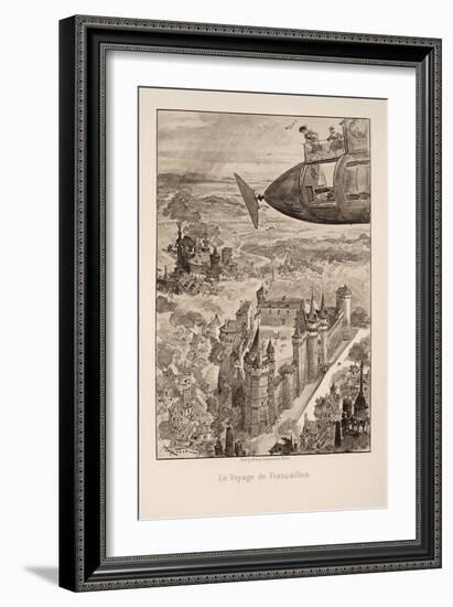 Illustration for Le Vingtième Siècle: La Vie Électrique-Albert Robida-Framed Giclee Print