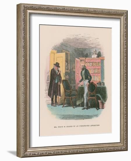 Illustration for Martin Chuzzlewit-Hablot Knight Browne-Framed Giclee Print