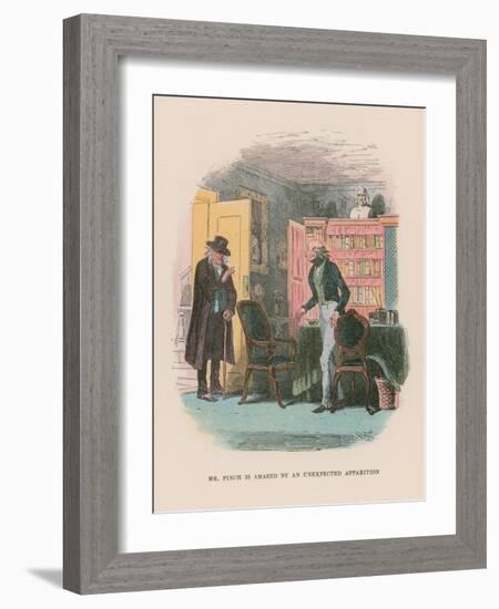 Illustration for Martin Chuzzlewit-Hablot Knight Browne-Framed Giclee Print