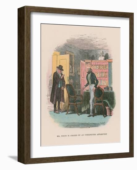 Illustration for Martin Chuzzlewit-Hablot Knight Browne-Framed Giclee Print