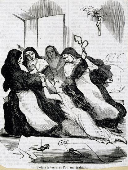 'Illustration for Novel Nun or Memoirs of Nun' Giclee Print - Denis ...