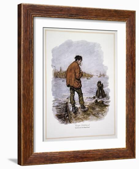 Illustration for Our Mutual Friend-Charles Dickens-Framed Giclee Print