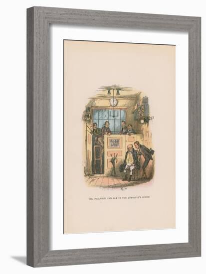 Illustration for Pickwick Papers-Hablot Knight Browne-Framed Giclee Print