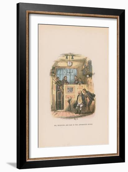 Illustration for Pickwick Papers-Hablot Knight Browne-Framed Giclee Print