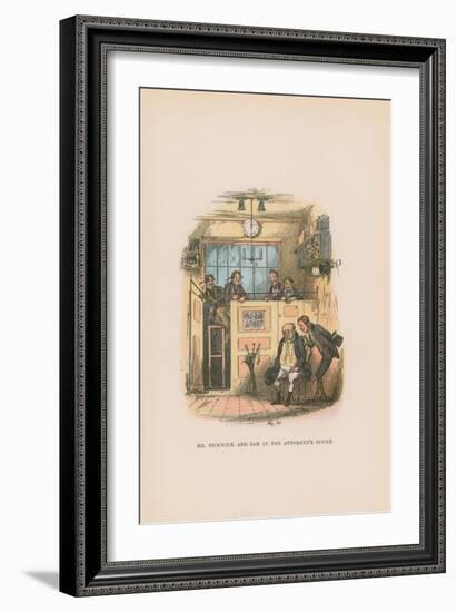 Illustration for Pickwick Papers-Hablot Knight Browne-Framed Giclee Print