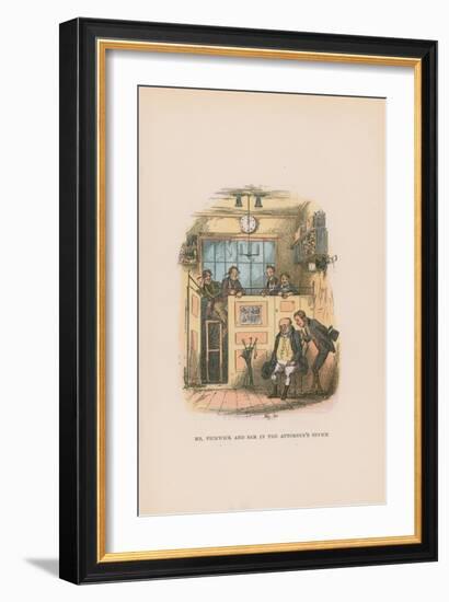 Illustration for Pickwick Papers-Hablot Knight Browne-Framed Giclee Print