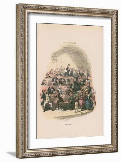 Illustration for Pickwick Papers-Hablot Knight Browne-Framed Giclee Print