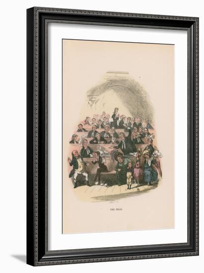 Illustration for Pickwick Papers-Hablot Knight Browne-Framed Giclee Print