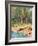 Illustration for Robinson Crusoe-Howard Davie-Framed Giclee Print