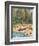 Illustration for Robinson Crusoe-Howard Davie-Framed Giclee Print