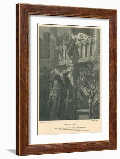 Illustration for Romeo and Juliet-Edward Burne-Jones-Framed Giclee Print