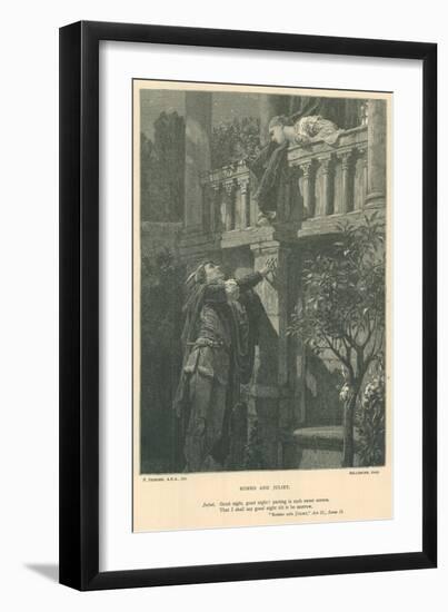 Illustration for Romeo and Juliet-Edward Burne-Jones-Framed Giclee Print