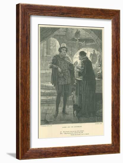 Illustration for Romeo and Juliet-Edward Burne-Jones-Framed Giclee Print