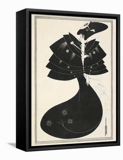 Illustration for Salome by Oscar Wilde, 1906-Aubrey Beardsley-Framed Premier Image Canvas