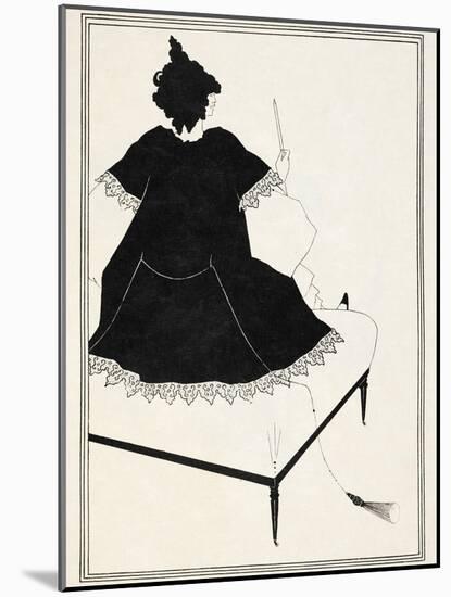 Illustration for Salome by Oscar Wilde, 1906-Aubrey Beardsley-Mounted Giclee Print