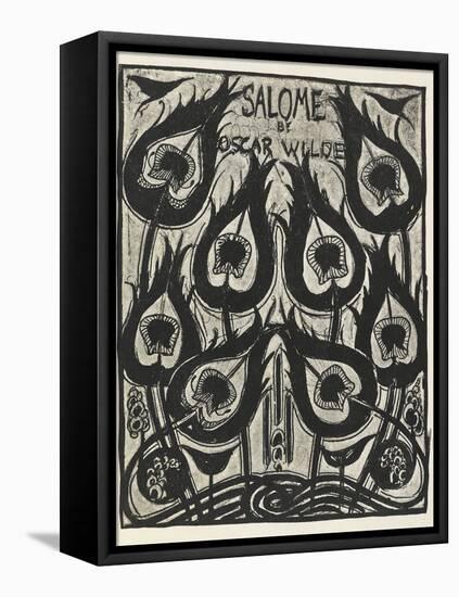 Illustration for Salome by Oscar Wilde, 1906-Aubrey Beardsley-Framed Premier Image Canvas