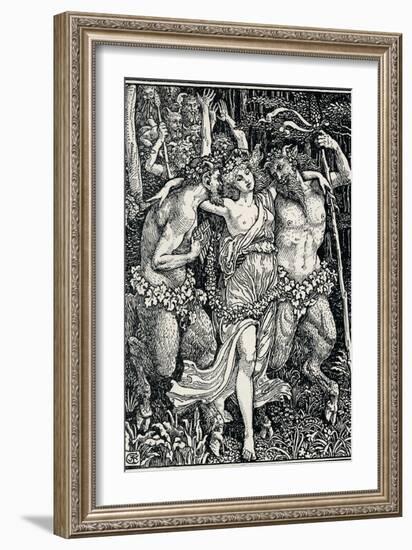 'Illustration for the Faerie Queene', c1890, (1897)-Walter Crane-Framed Giclee Print