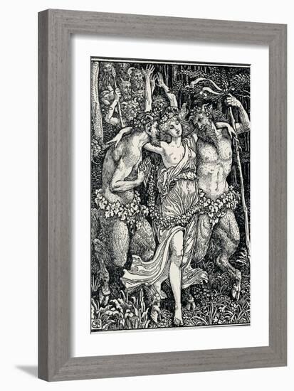 'Illustration for the Faerie Queene', c1890, (1897)-Walter Crane-Framed Giclee Print