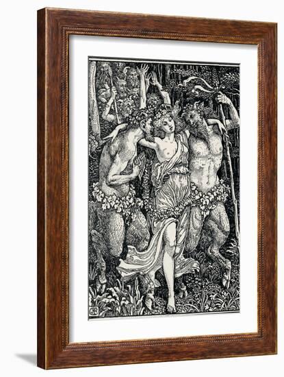 'Illustration for the Faerie Queene', c1890, (1897)-Walter Crane-Framed Giclee Print