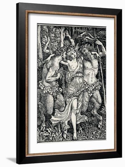 'Illustration for the Faerie Queene', c1890, (1897)-Walter Crane-Framed Giclee Print