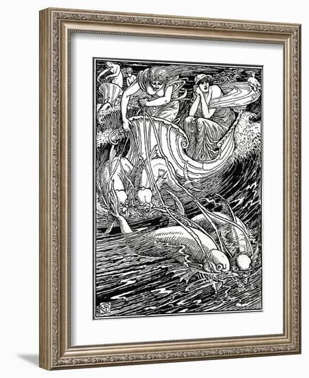 'Illustration for the Faerie Queene', c1890, (1897)-Walter Crane-Framed Giclee Print