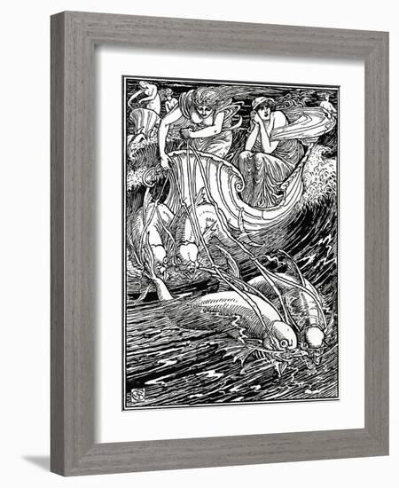 'Illustration for the Faerie Queene', c1890, (1897)-Walter Crane-Framed Giclee Print