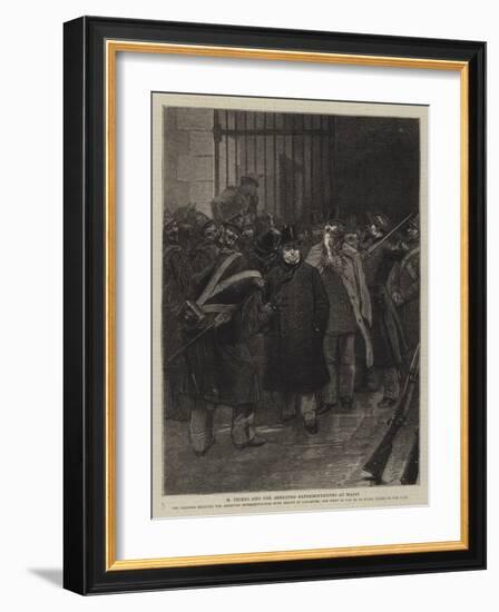 Illustration for the History of a Crime-Emile Antoine Bayard-Framed Giclee Print
