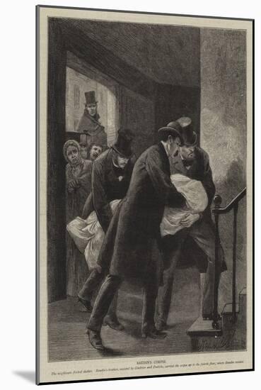 Illustration for the History of a Crime-Adrien Emmanuel Marie-Mounted Giclee Print
