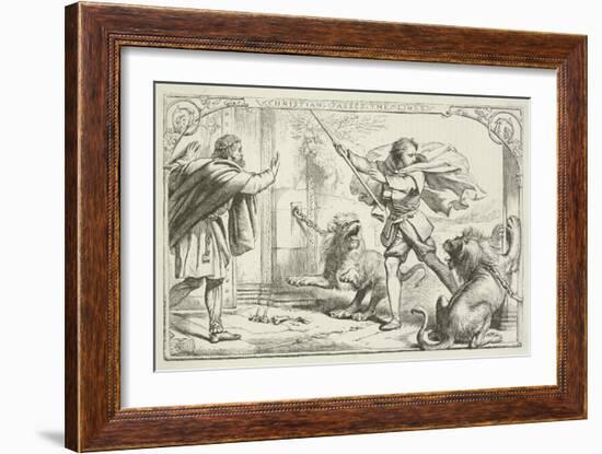 Illustration for the Pilgrim's Progress-Henry Courtney Selous-Framed Giclee Print