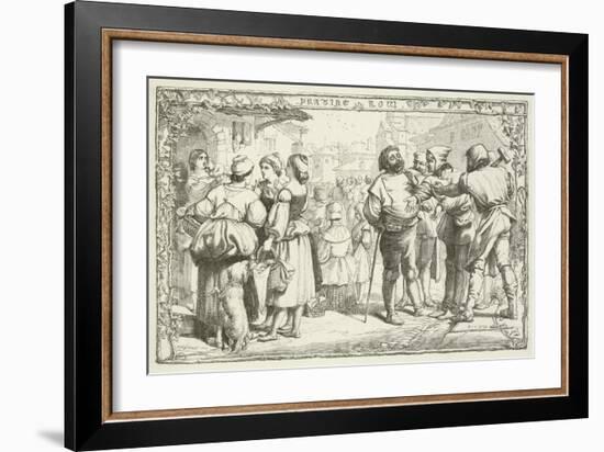 Illustration for the Pilgrim's Progress-Henry Courtney Selous-Framed Giclee Print