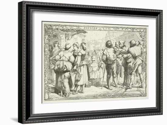 Illustration for the Pilgrim's Progress-Henry Courtney Selous-Framed Giclee Print