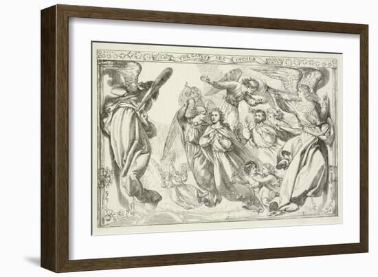 Illustration for the Pilgrim's Progress-Henry Courtney Selous-Framed Giclee Print